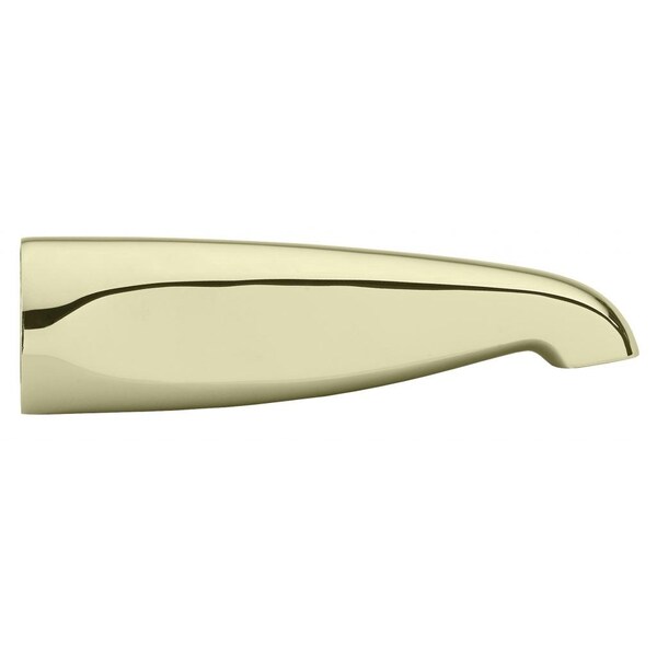Westbrass Standard 8-1/2" Tub Spout in Polished Brass D3101-01 - main